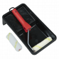 4" Paint Roller Set with Tray PR4