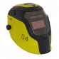 Auto Darkening Welding Helmet - Shade 9-13 - Yellow PWH4