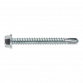 Self-Drilling Screw 5.5 x 50mm Hex Head Zinc Pack of 100 SDHX5550