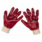 PVC Knit Wrist Gloves (X-Large) - Pair 9106XL