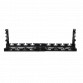 Dellonda Extendable Cable Management Tray 435/730 x 130 x 190 - Black DH276