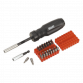Gearless Ratchet Screwdriver Set 34pc AK6498