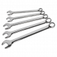 Combination Spanner Set 5pc Jumbo Metric AK6329