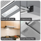 Baridi Telescopic Cooker Hood with Aluminium Filters 60cm - Stainless Steel DH286