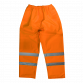 Hi-Vis Orange Waterproof Trousers - X-Large 807XLO