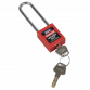 Safety Lockout Padlock - Long Shackle EV12