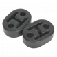 Exhaust Mounting Rubbers L60 x D41 x H20 (Pack of 2) EX02