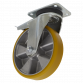 Castor Wheel Swivel Plate with Total Lock Ø200mm