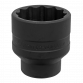 Impact Socket 50mm Bi-Hex 3/4"Sq Drive SX014