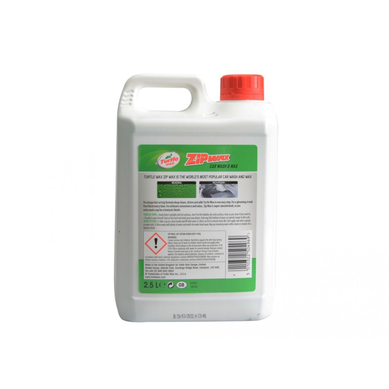 Turtle Wax Zip Wax Car Wash & Wax