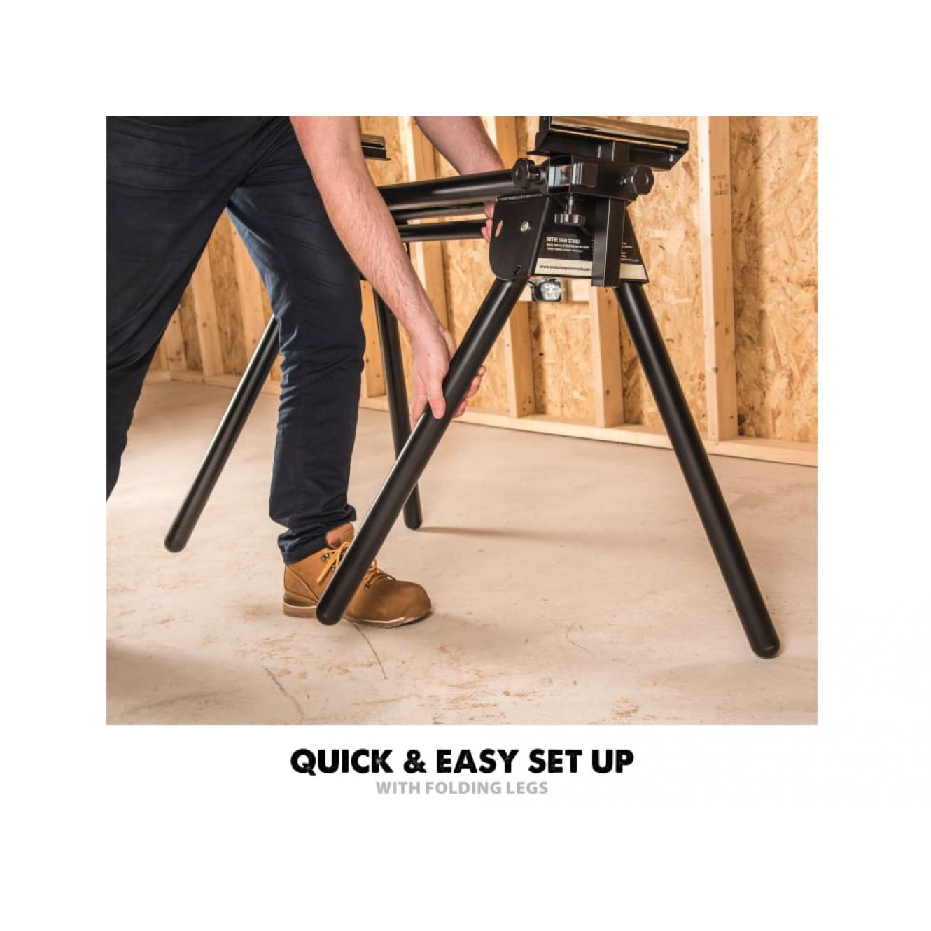 Evolution Mitre Saw Stand with Extendable Arms EVLSTANDEXT