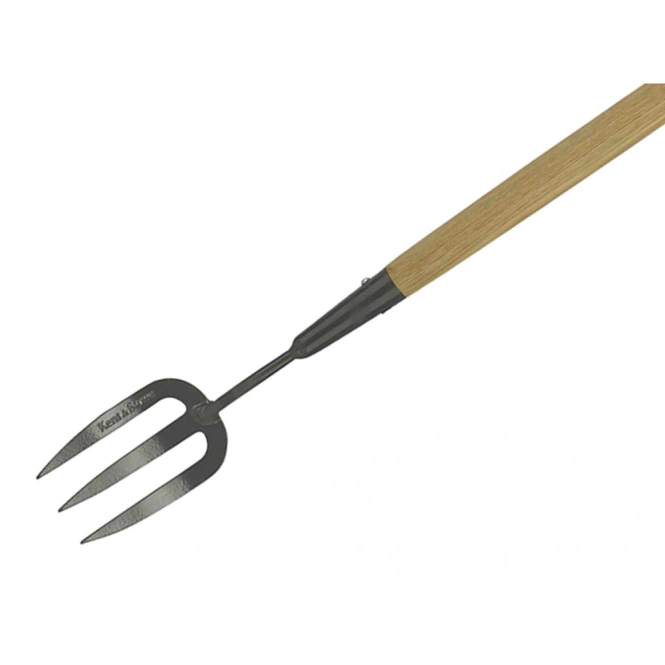 Kent & Stowe Long Handled Fork Carbon Steel K/S70100221