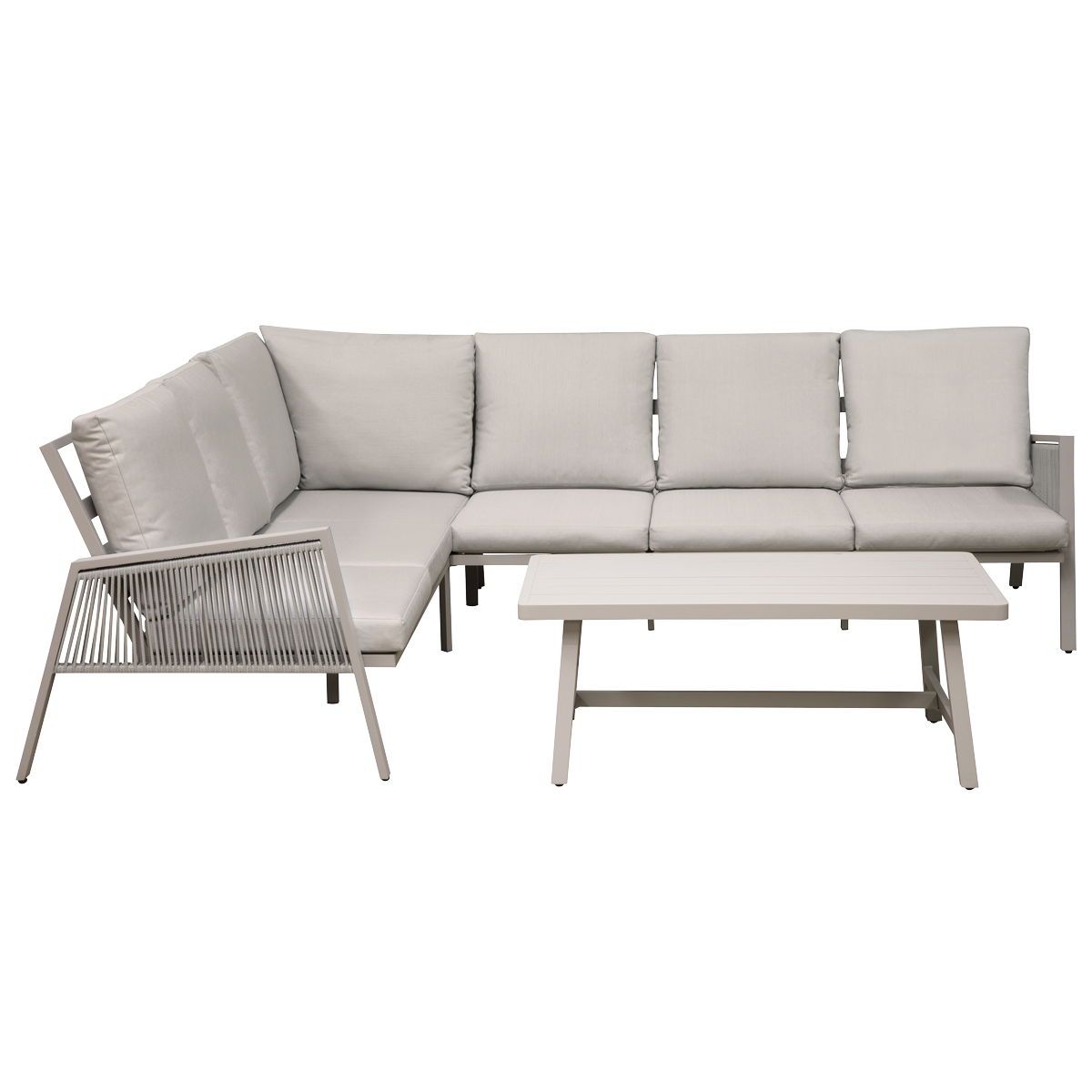 Sealey Tools Dellonda Fusion 4 Piece Outdoor Garden Corner Sofa