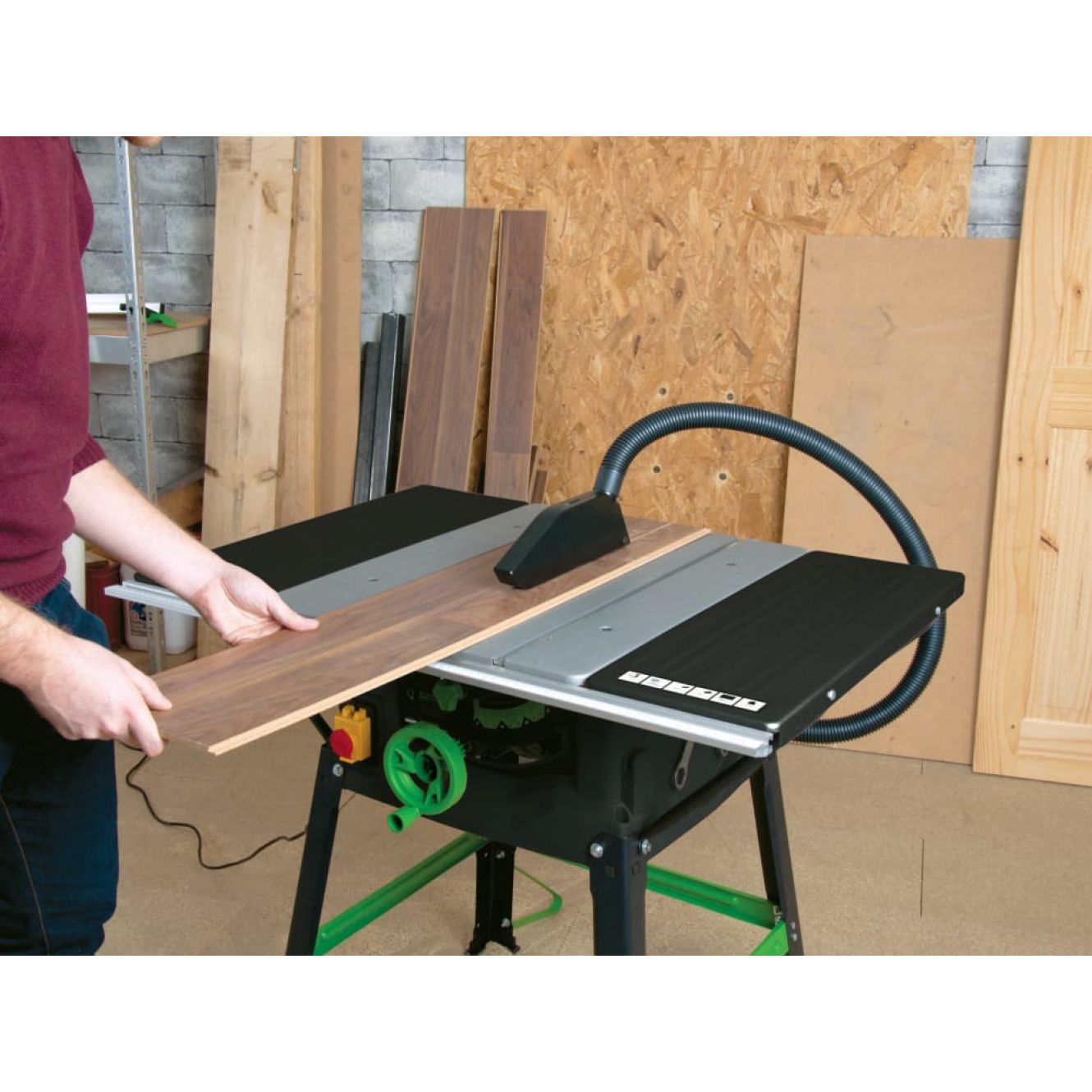 Evolution FURY5S MultiPurpose Table Saw 255mm 1500W 240V EVLFURY5TSAW