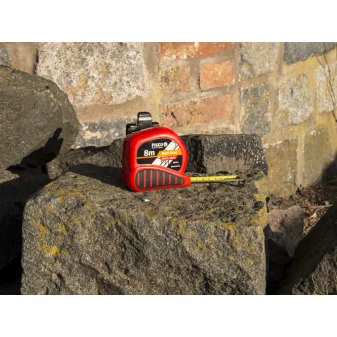 BMSS8M Brick-Mate Stainless Steel Pocket Tape 8m (Metric Only) » Midland Hardware