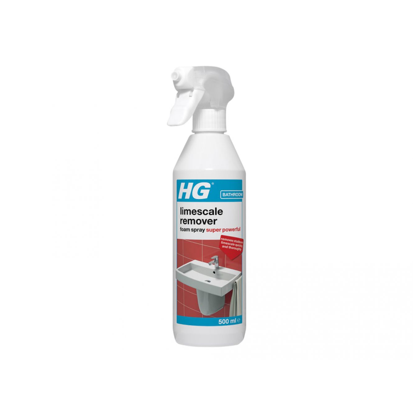 Limescale Remover Spray Super 500ml H/G605050106
