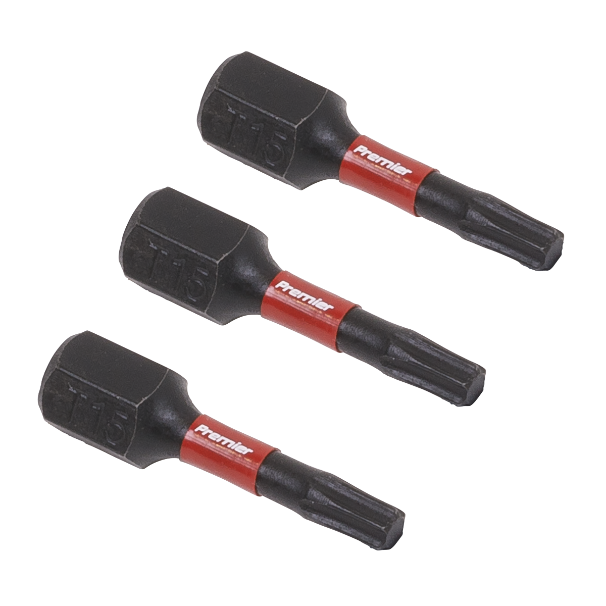 TRX-Star* T15 Impact Power Tool Bits 25mm - 3pc AK8216