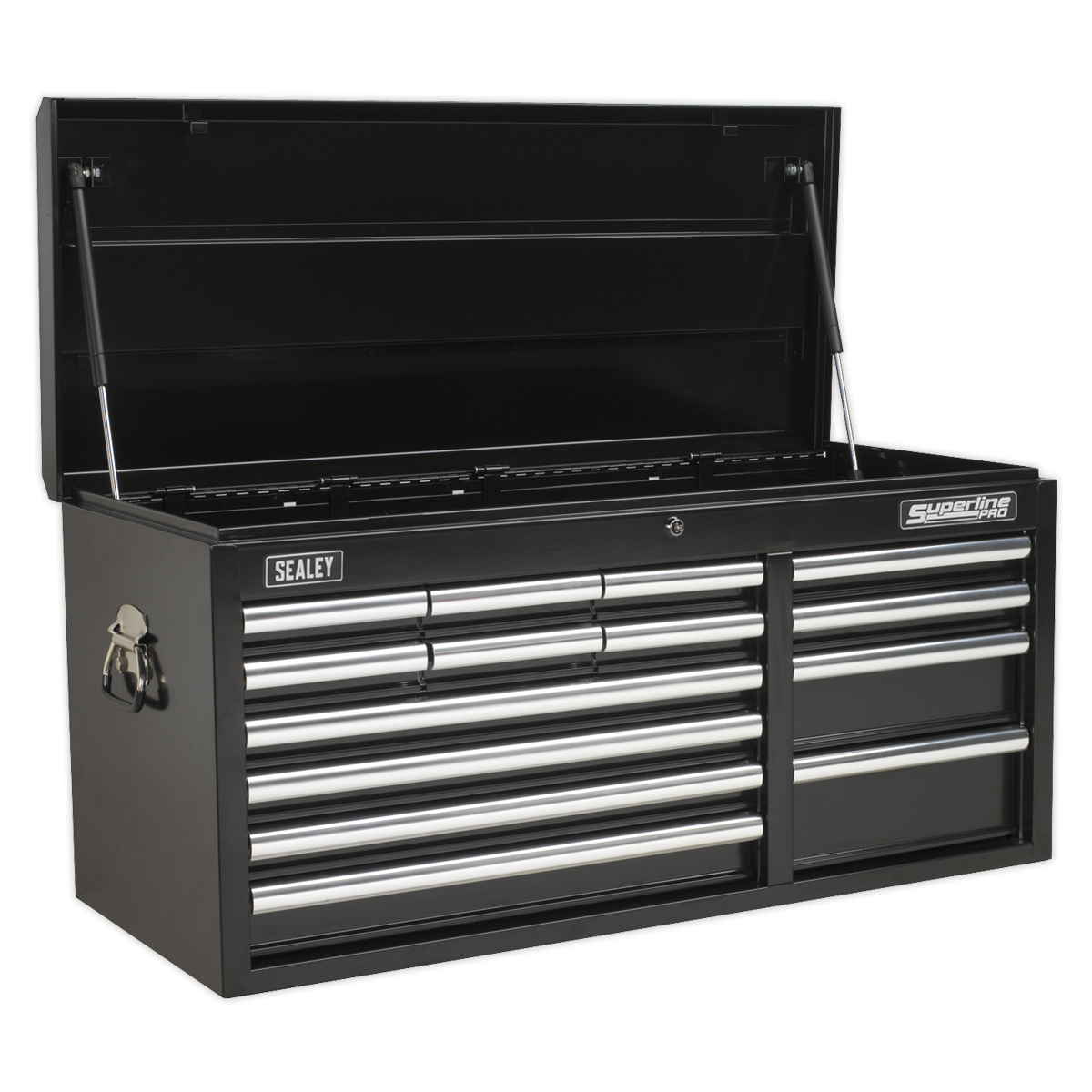 Topchest 14 Drawer with Ball-Bearing Slides Heavy-Duty - Black AP41149B