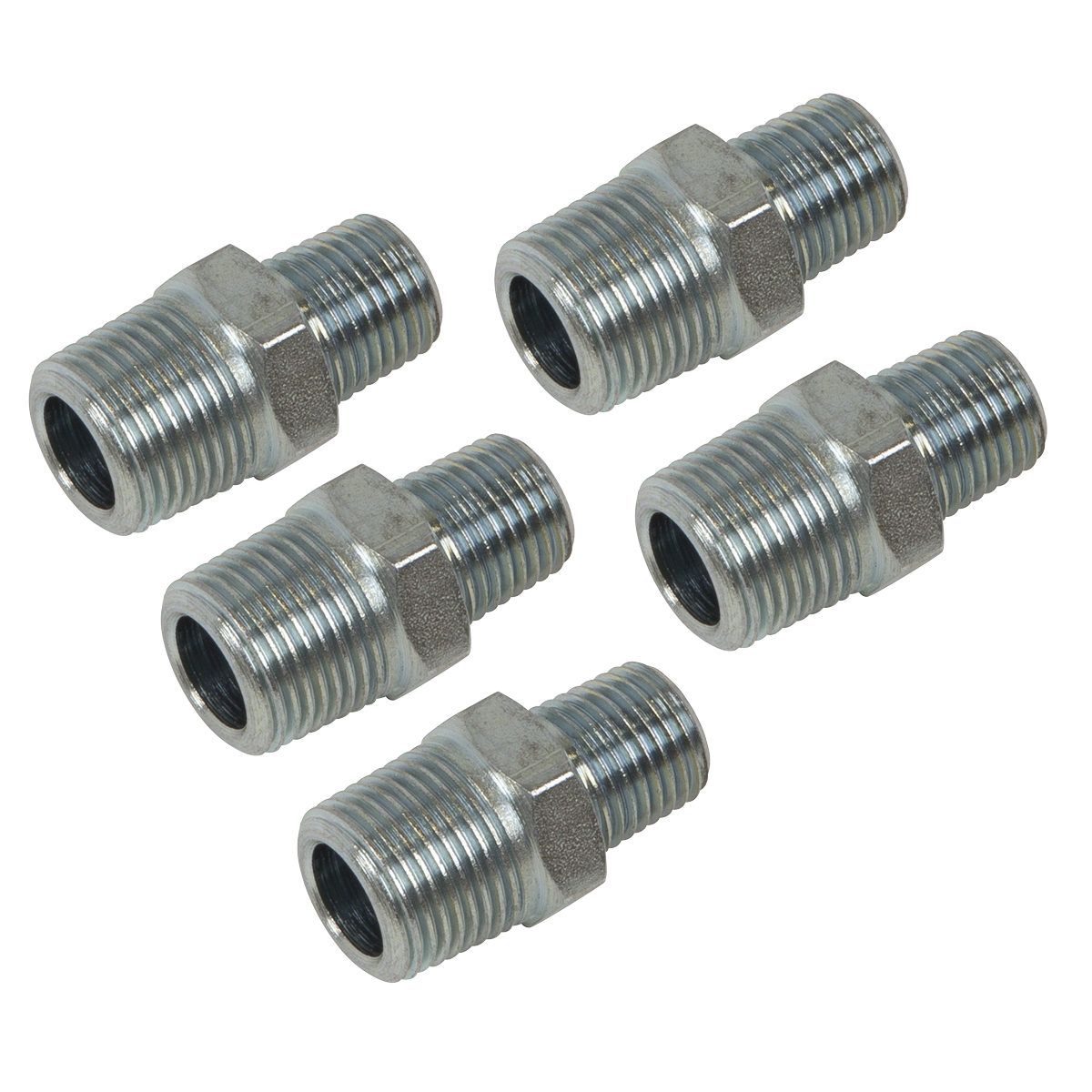 Reducing Union 3/8"BSPT to 1/4"BSPT - Pack of 5 AC100