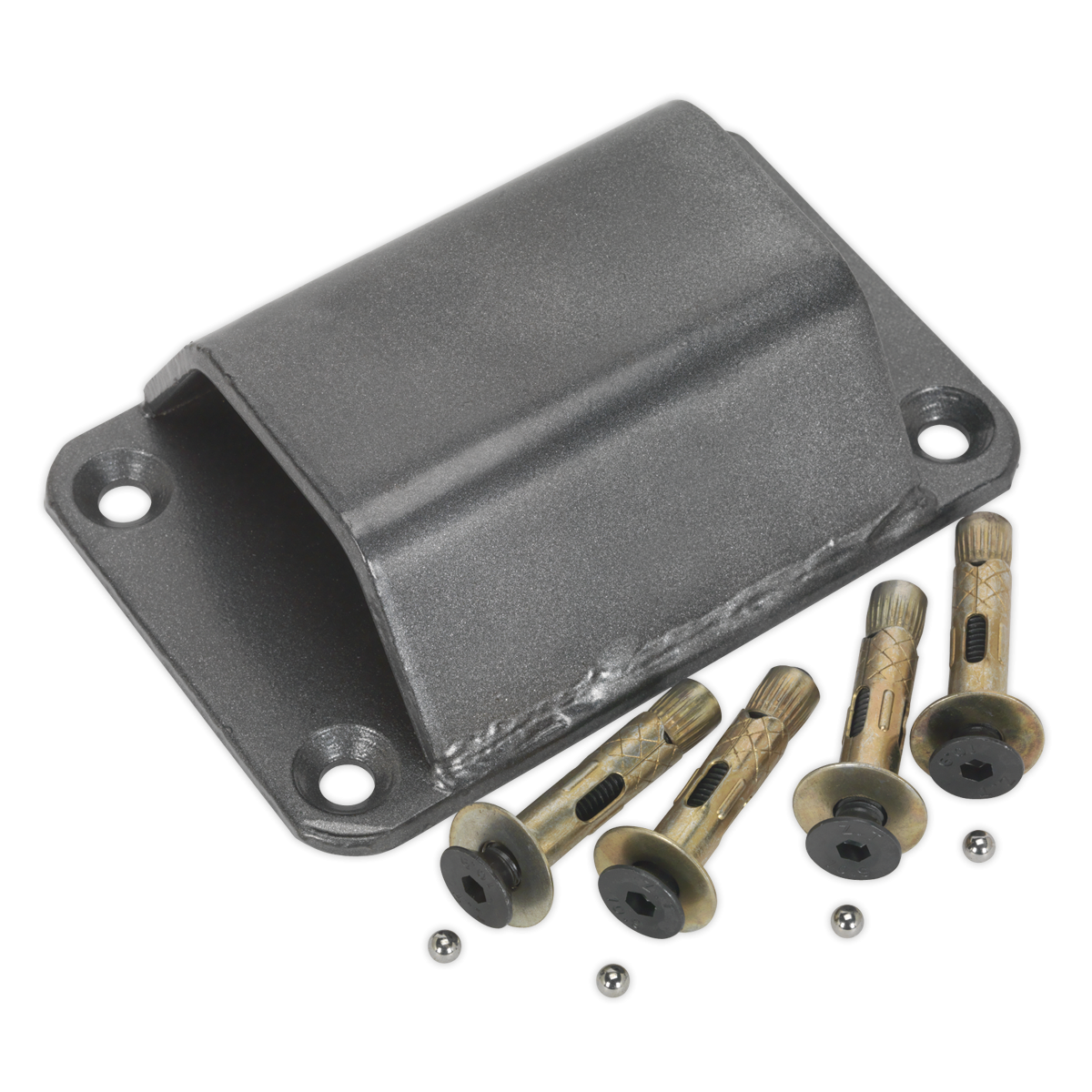 Motorcycle Ground Anchor - 4 Security Bolts MCGA01