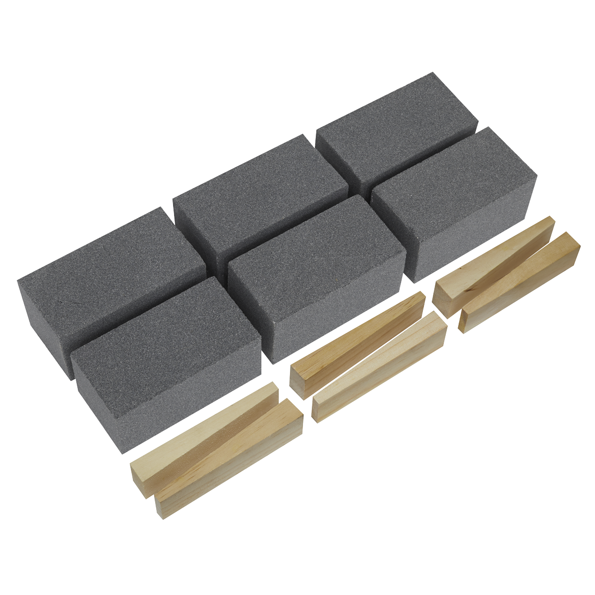 Floor Grinding Block 50 x 50 x 100mm 60Grit - Pack of 6 FGB60