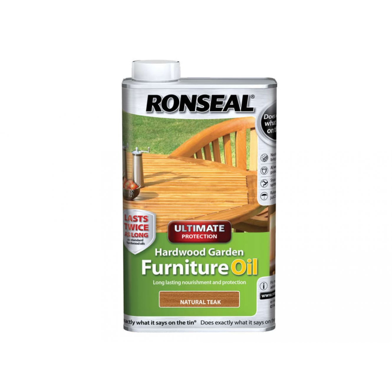 Ultimate Protection Hardwood Garden Furniture Oil