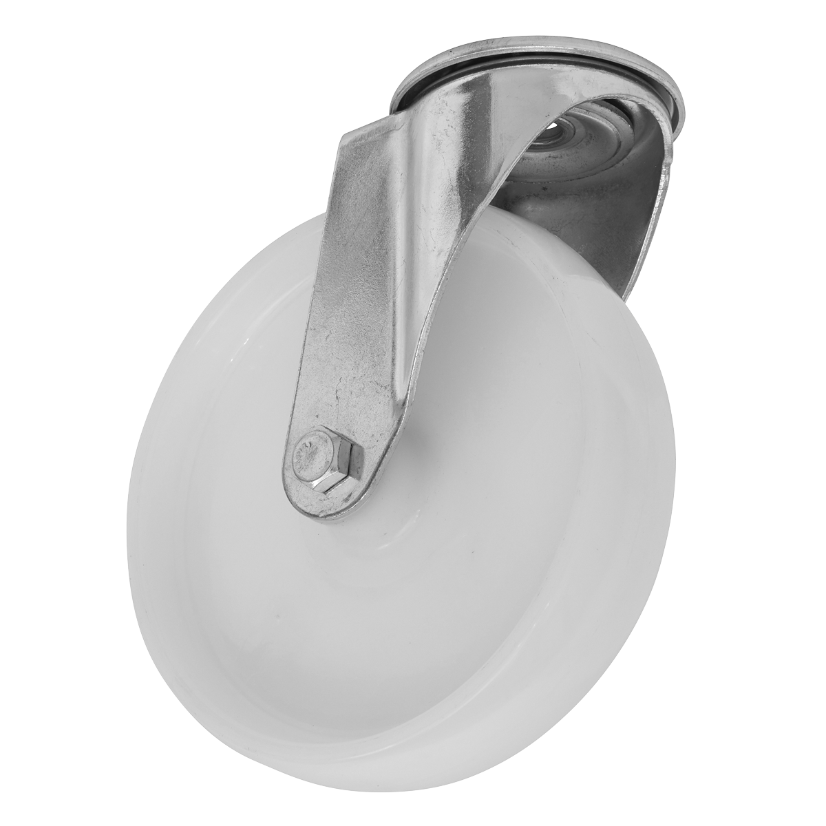 Heavy-Duty Nylon Bolt Hole Castor Wheel Ø100mm - Trade SCW4100SBEM