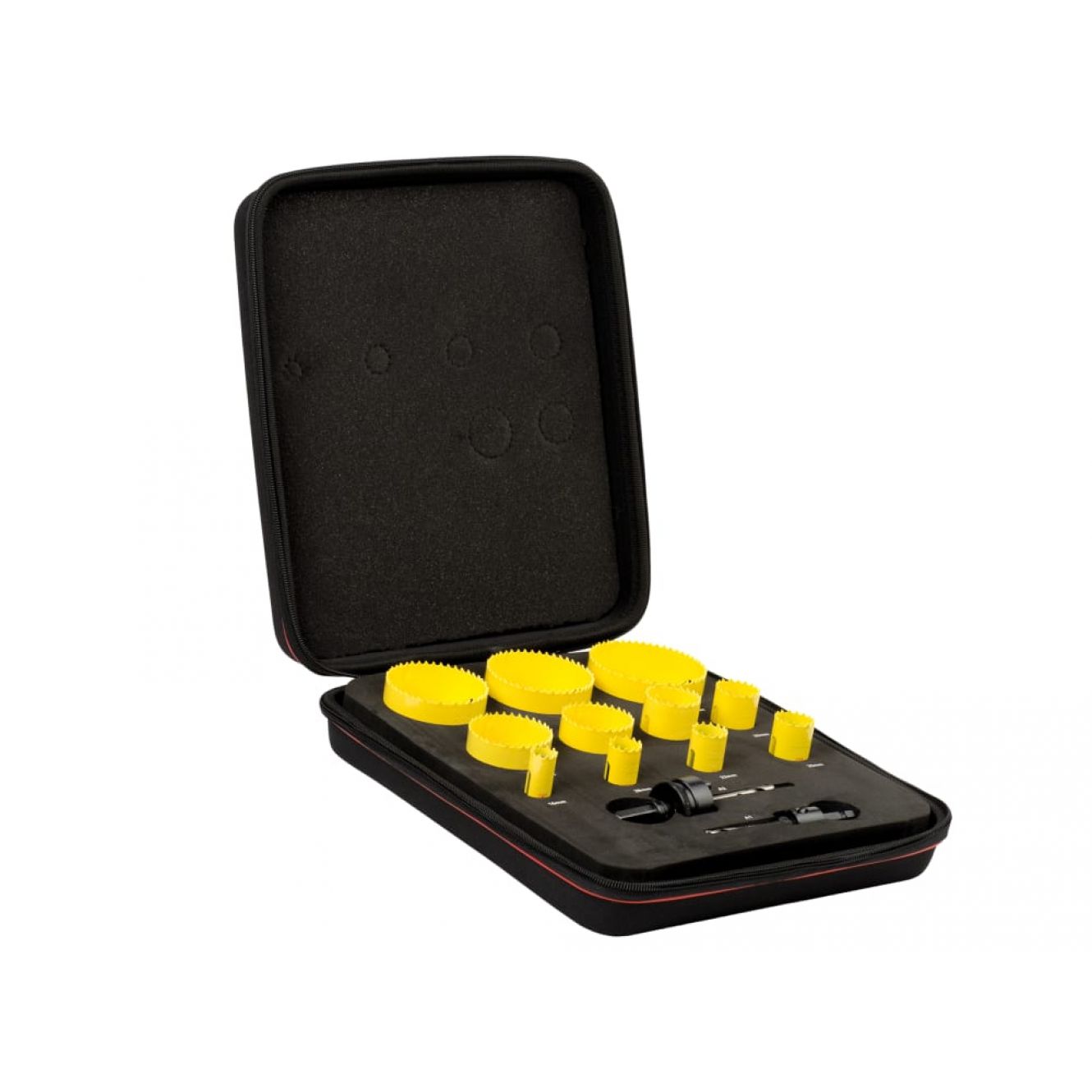 KFC11021 Fast Cut Bi-Metal Deluxe Electrician's Holesaw Kit, 13 Piece STRKFC11021