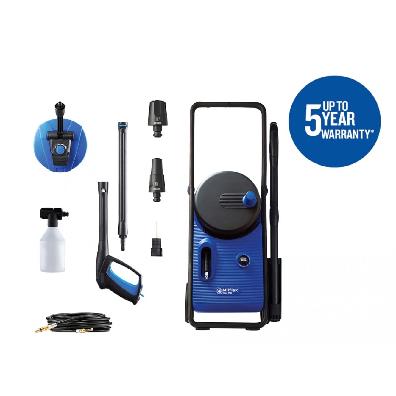 Core 150-10 Home and Garden High-Pressure Washer 150 bar 240V KEWCORE150PH