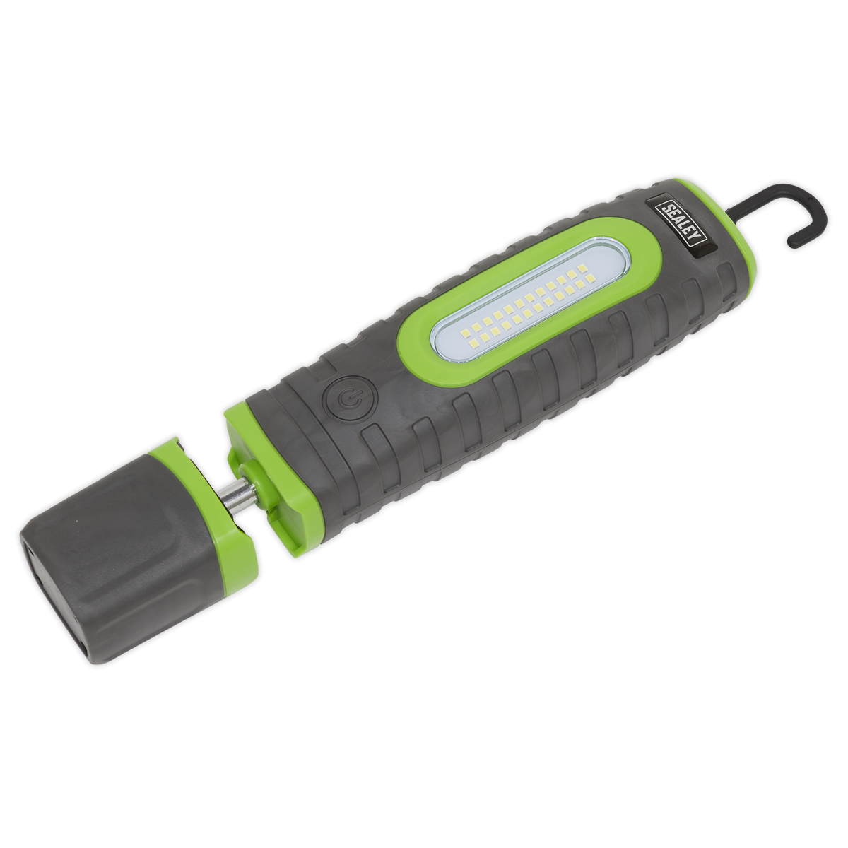 Rechargeable 360° Inspection Lamp 24 SMD & 3W SMD LED Green 2 x Lithium-ion LED3606G