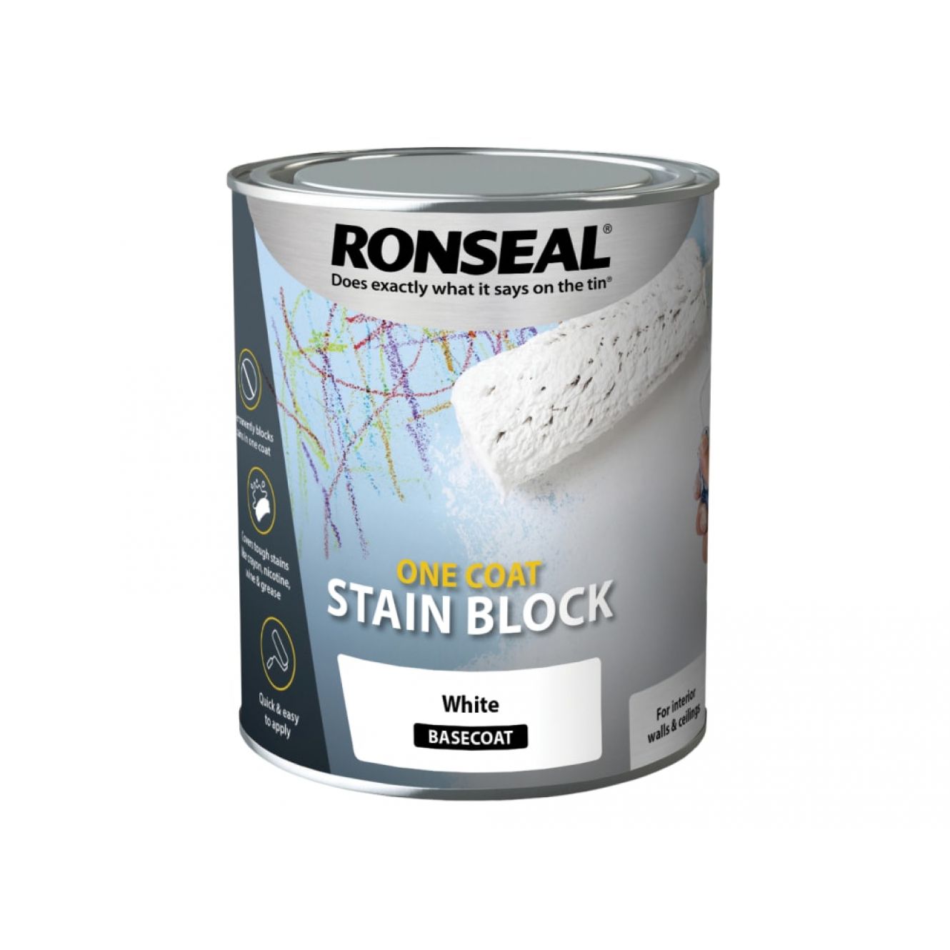 One Coat Stain Block White