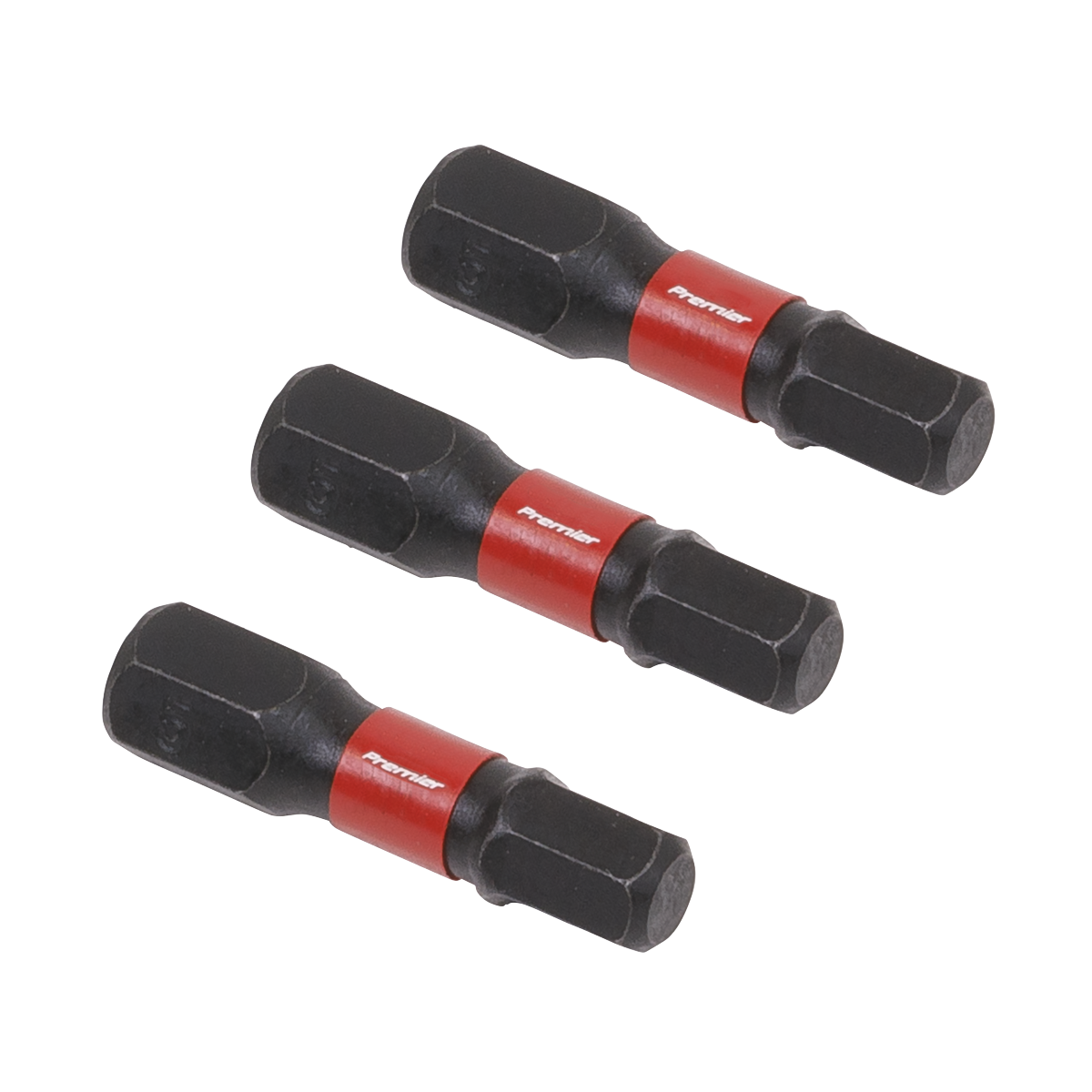 Hex 5mm Impact Power Tool Bits 25mm - 3pc AK8213