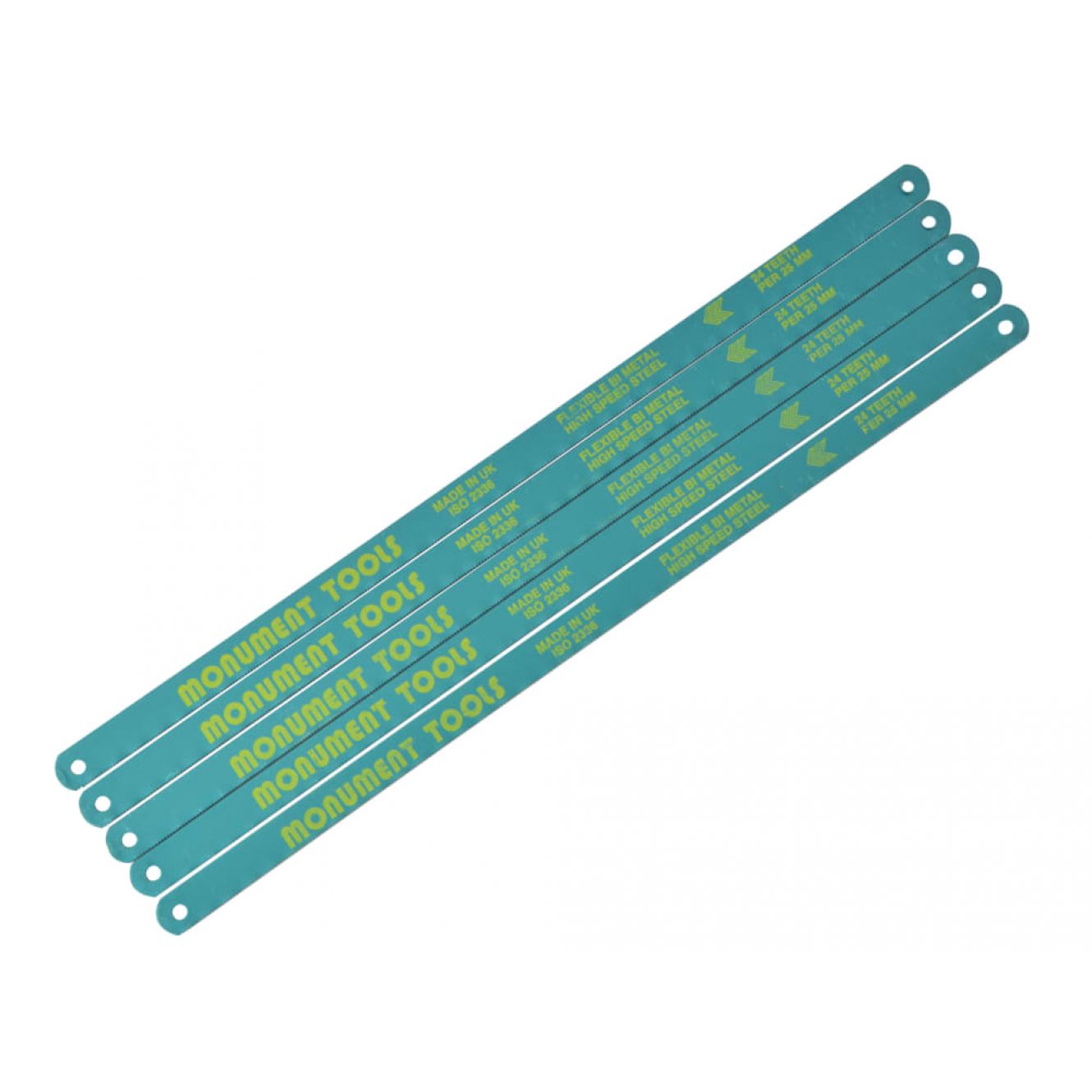 1925P Hacksaw Blades 300mm (12in) x 24 TPI Pack 5 MON1925