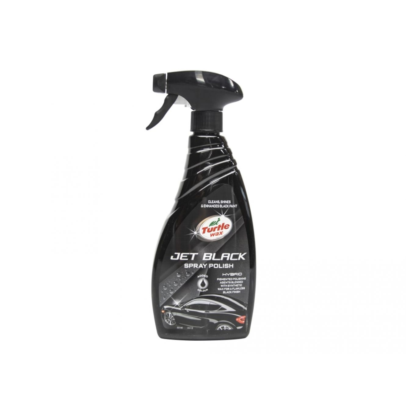 Jet Black Spray Polish 500ml TWX53140