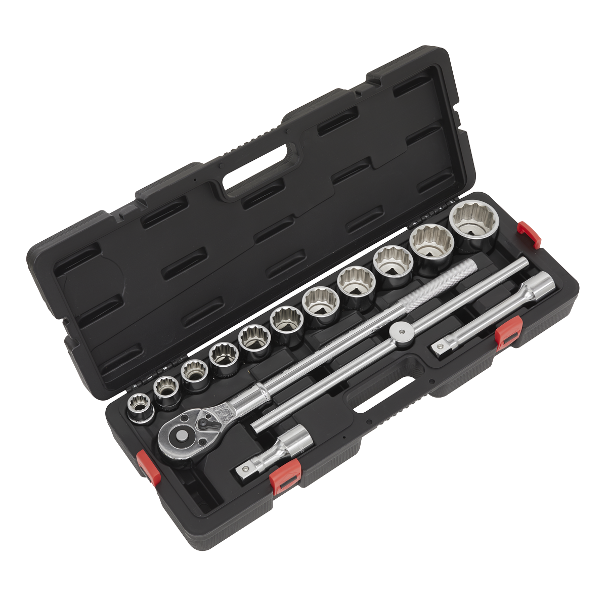 Socket Set 3/4"Sq Drive 12-point WallDrive® 15pc Metric AK2583