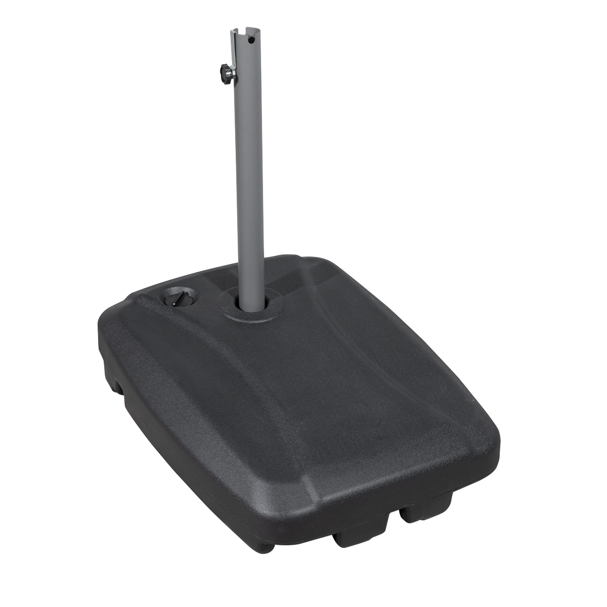 Dellonda 60L Fillable Parasol Base with Wheels and Cross Base, Water or Sand Filled DG266