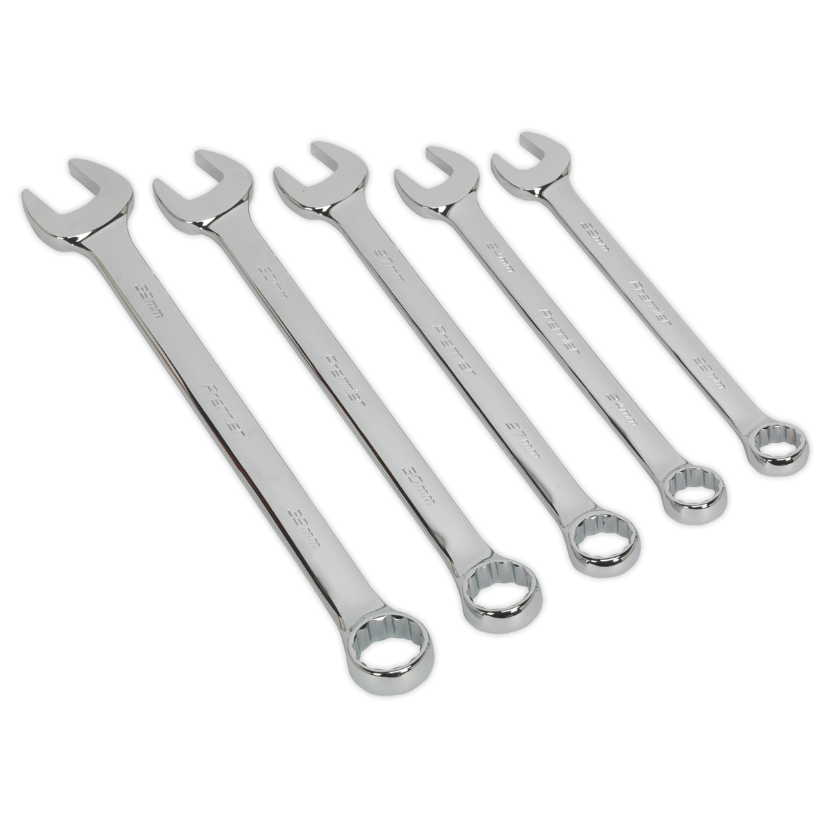 Combination Spanner Set 5pc Jumbo Metric AK6329