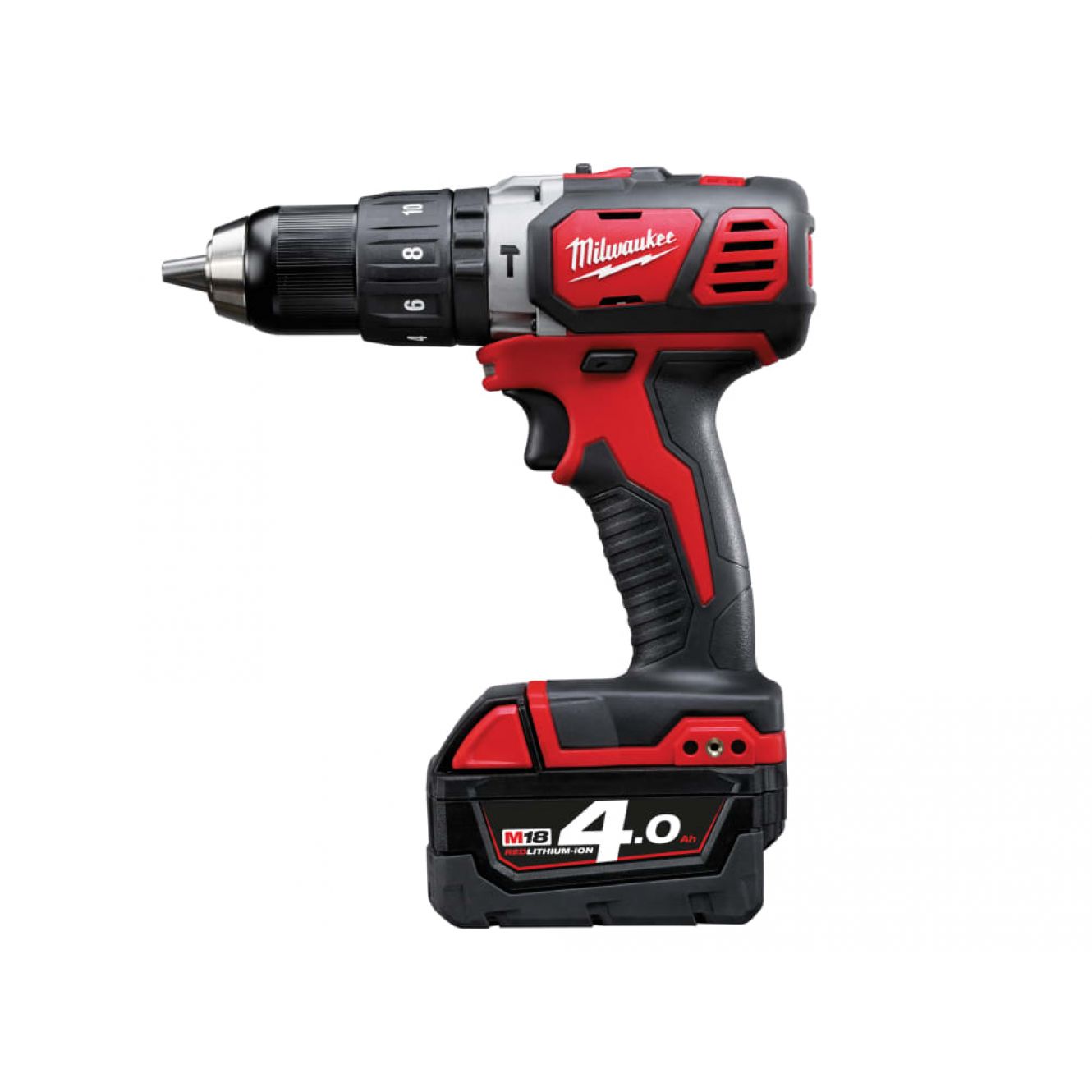 M18 BPD-402C Compact Combi Drill 18V 2 x 4.0Ah Li-ion MILM18BPD4