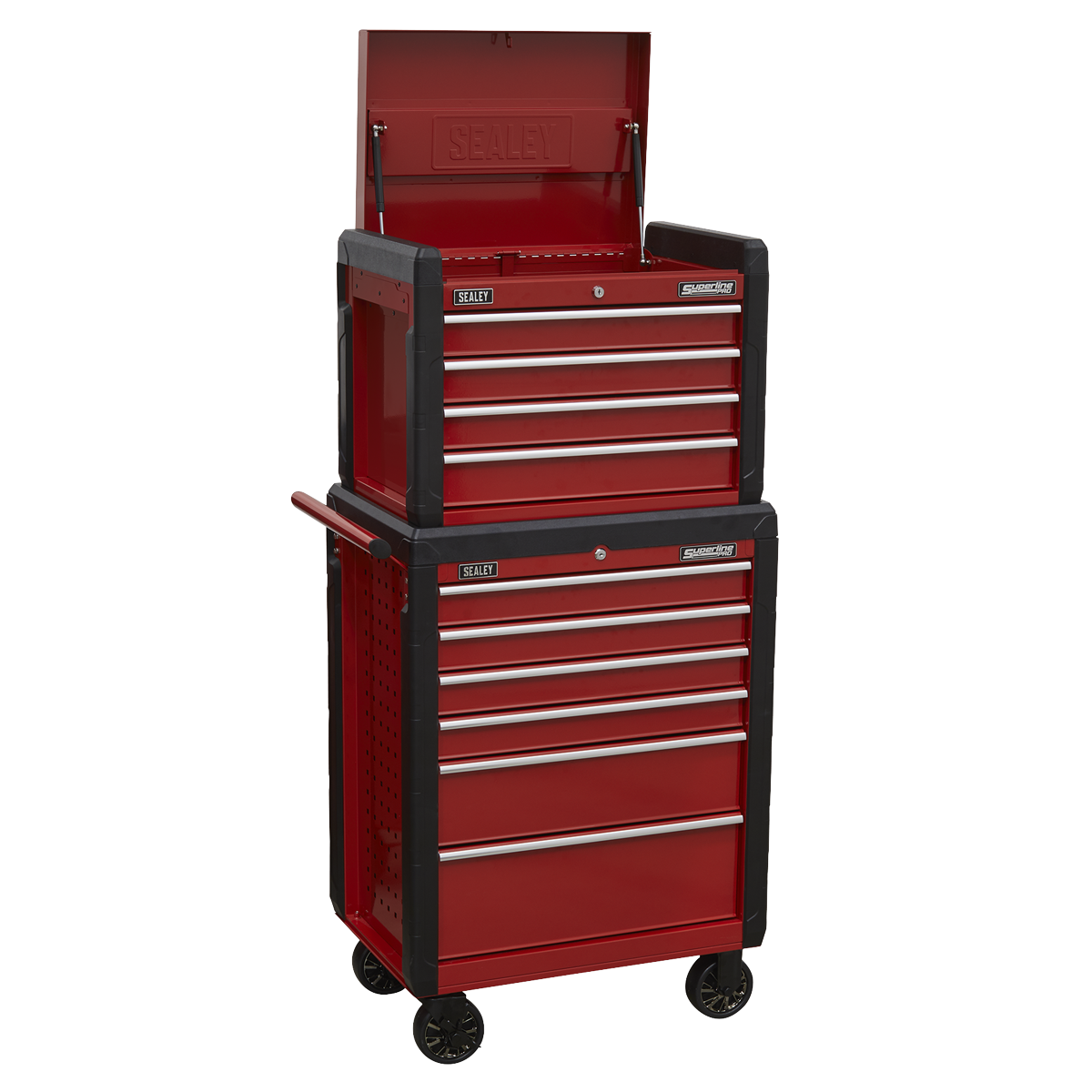 Topchest 4 Drawer & Rollcab 6 Drawer Combination AP3410STACK