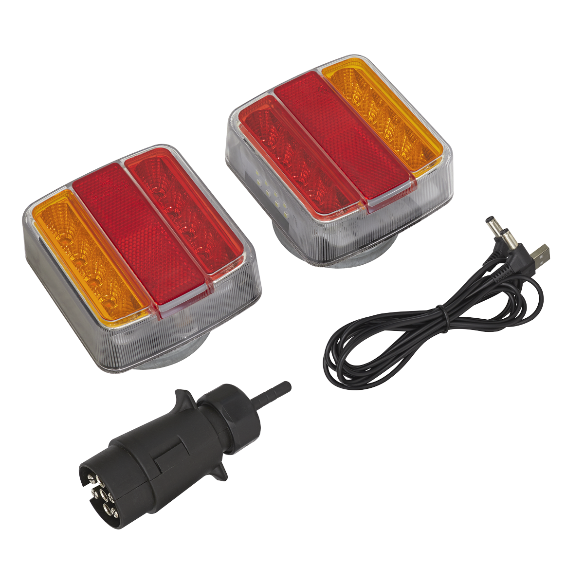Wireless SMD LED Trailer Light Set 2pc TB18LEDW
