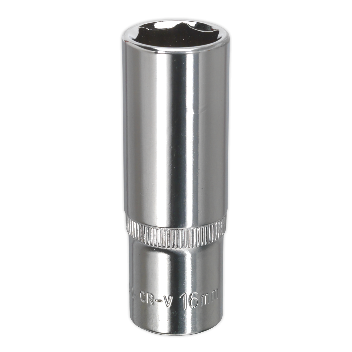 WallDrive® Socket 16mm Deep 3/8"Sq Drive Fully Polished SP3816D