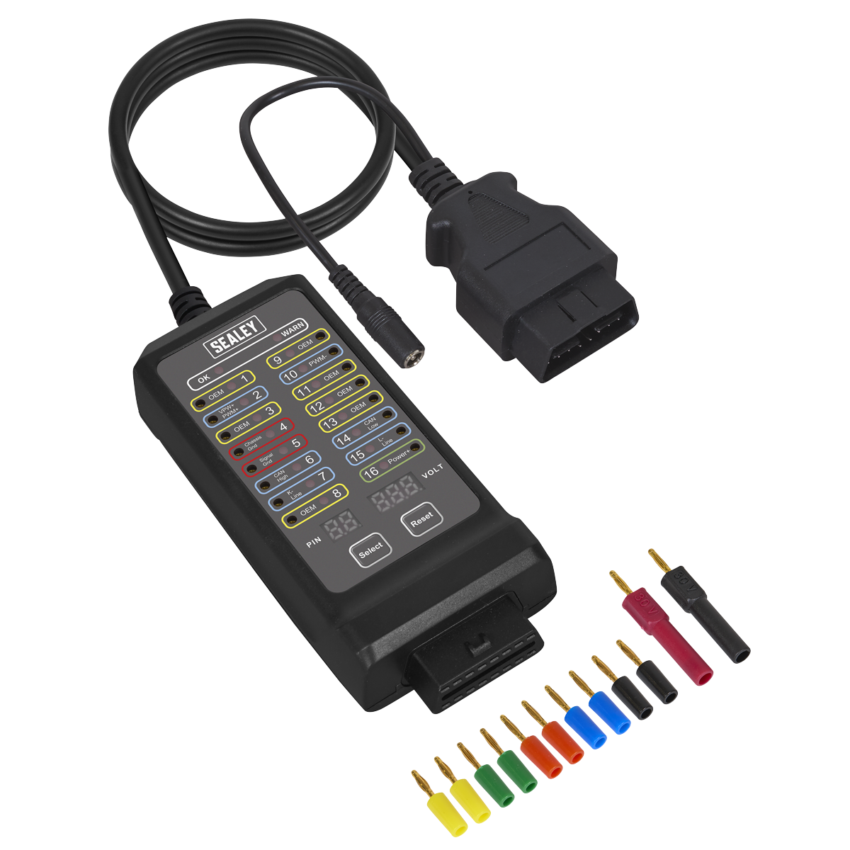 OBD Breakout Box 16-Pin 12V/24V VS8813