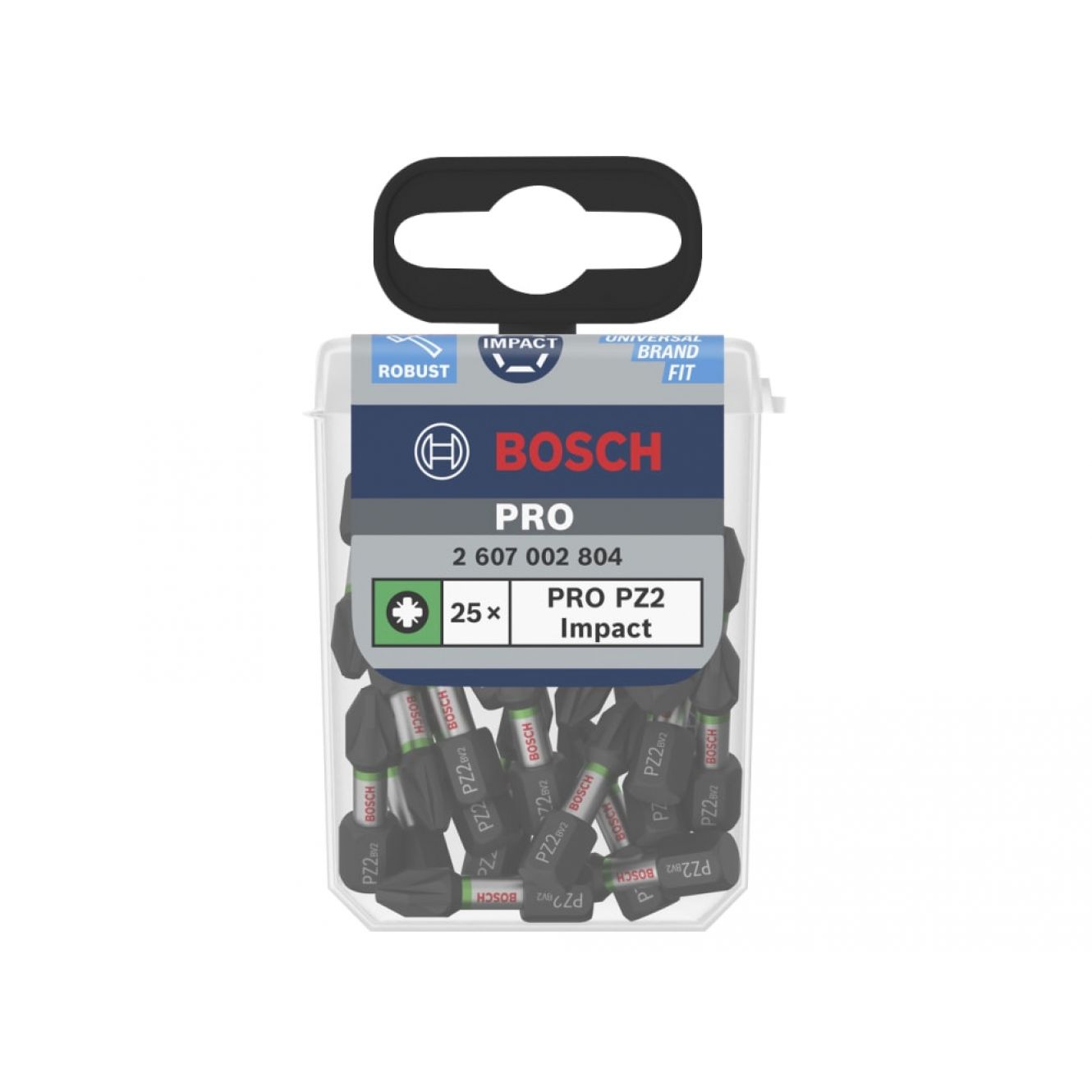 Impact Control Screwdriver Bit PZ2 (Pack 25) BPA608522404