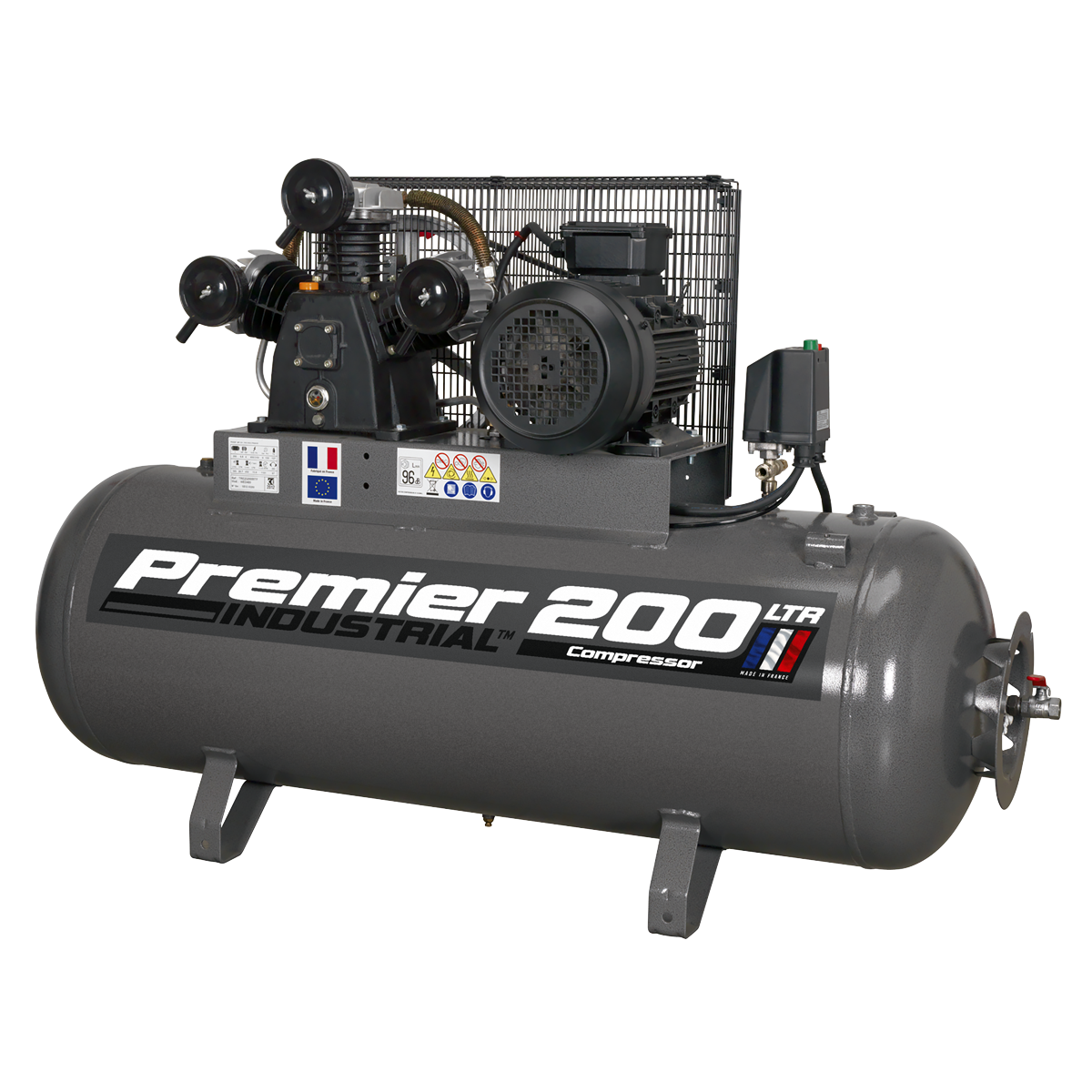 Air Compressor 200L Belt Drive 5.5hp 3ph SAC32055B