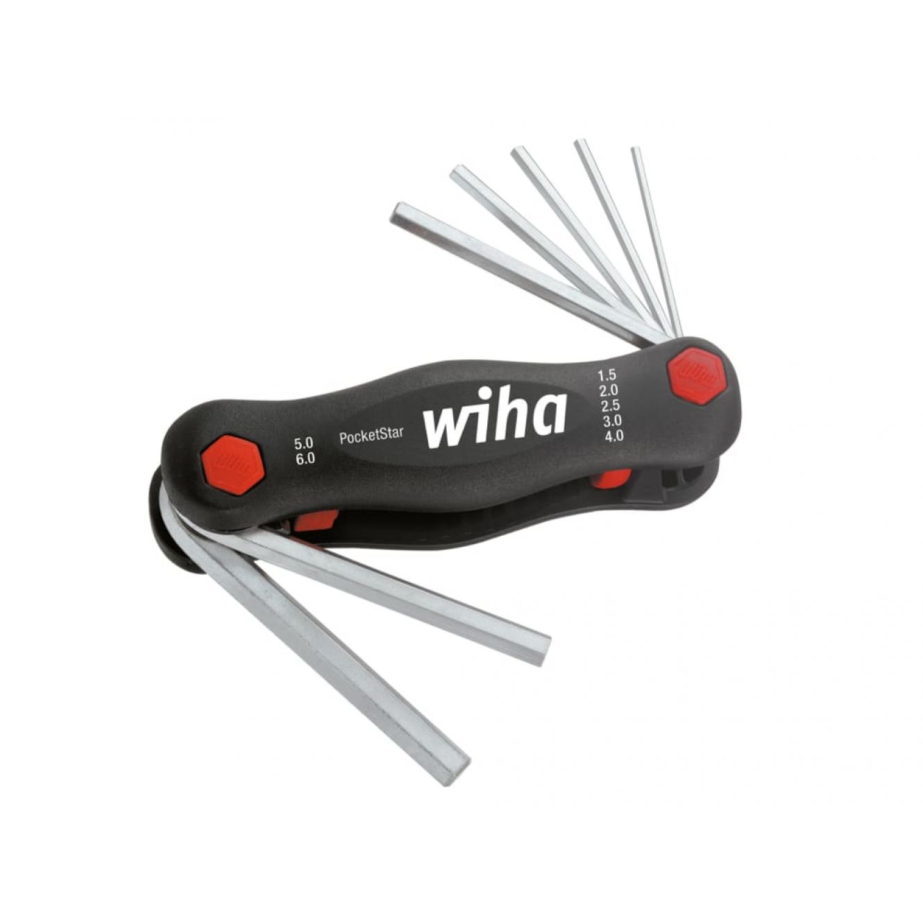 PocketStar Hex Key Set, 7 Piece (1.5-6mm) WHA23037
