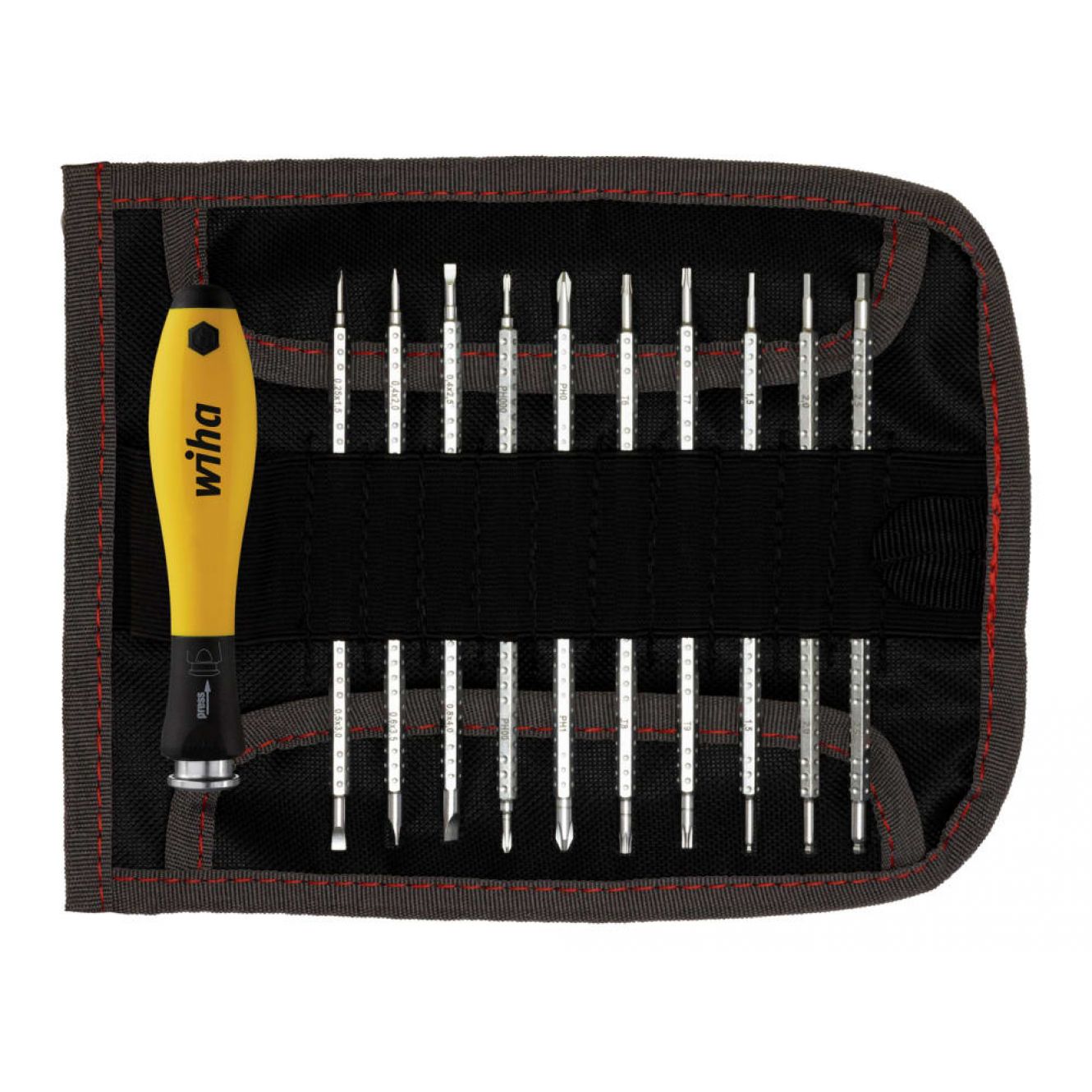 SYSTEM 4 SoftFinish® ESD Interchangeable Screwdriver Set, 12 Piece WHA31499