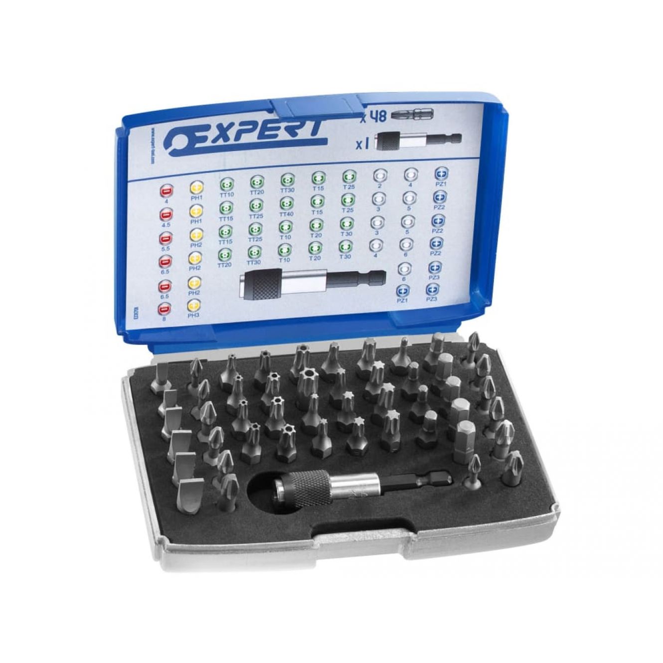 E131701 1/4in Bit Set, 49 Piece BRIE131701B