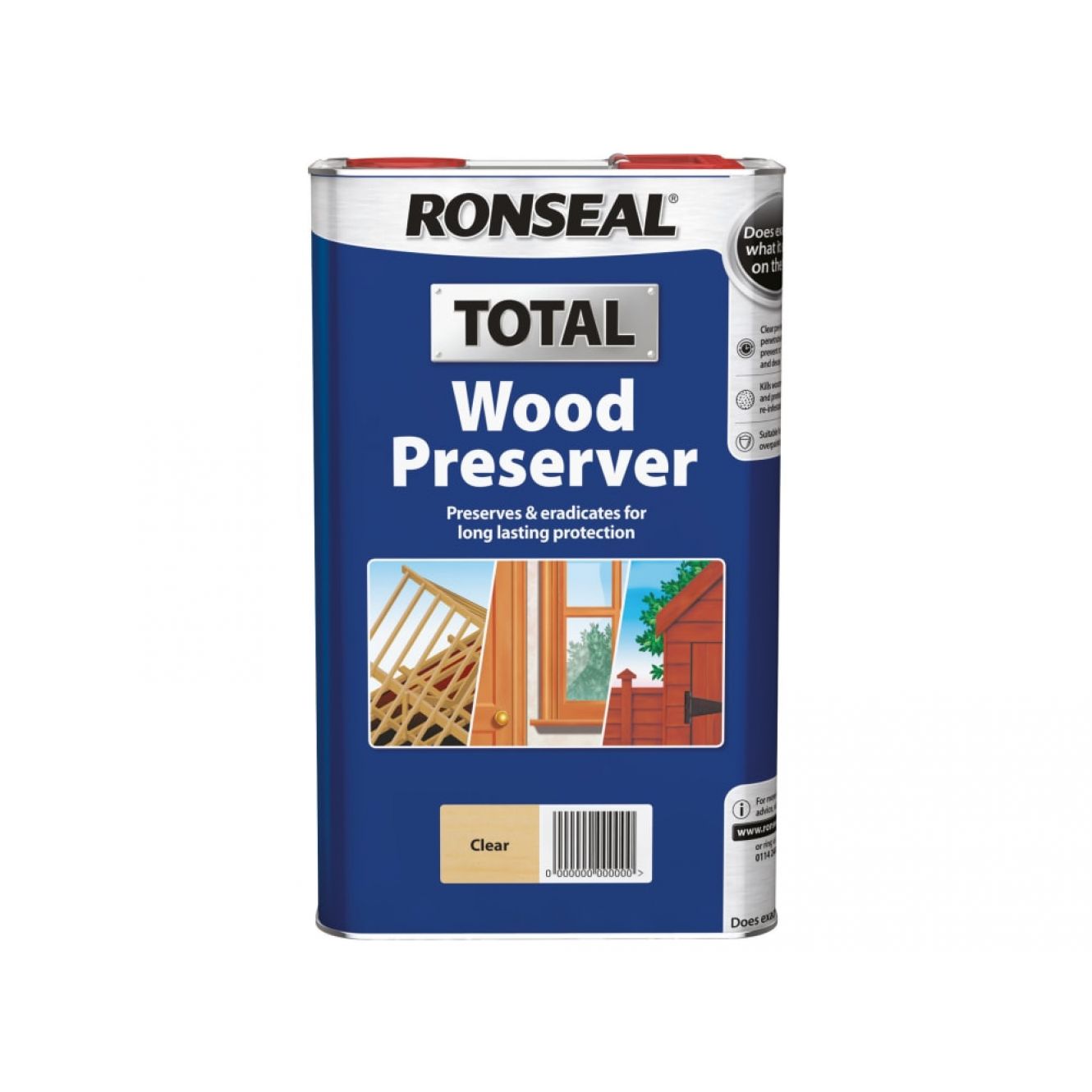 Total Wood Preserver Clear 5 litre RSLWPCL5L