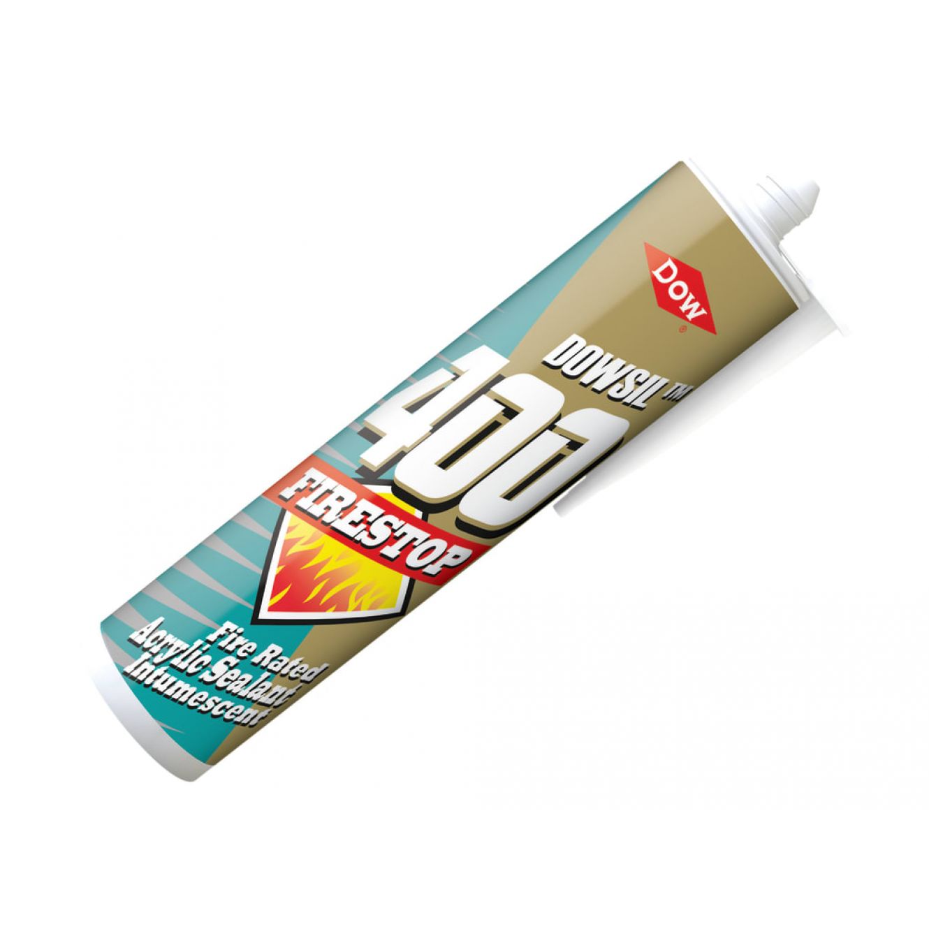 Firestop 400 Acrylic Sealant White 380ml DOW2938863