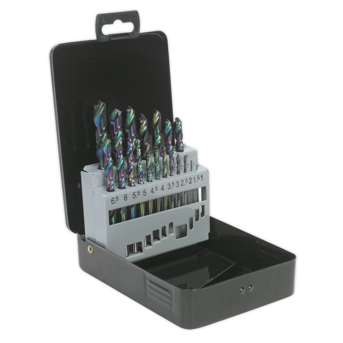 HSS Drill Bit Set 19pc Edge Ground Metric DIN 338 S0868